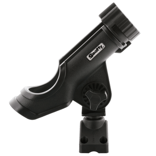 230_BLK_02.png Scotty 230 Powerlock Rod Holder with 241 Side/Deck Mount - Black