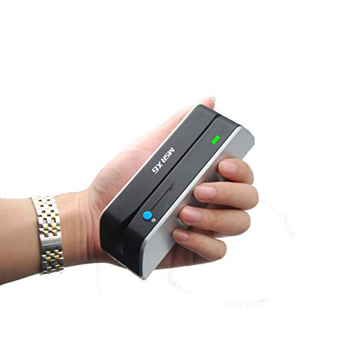 Version 1.0.0 MSR X6 Bluetooth and USB Magnetic Stripe Card Reader Writer Encoder