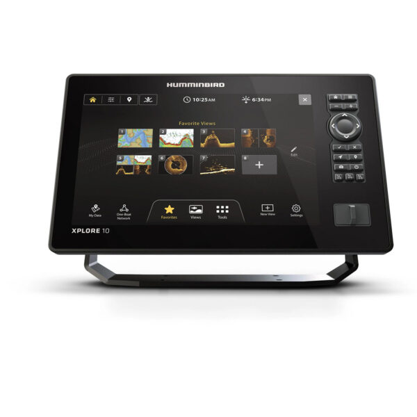 HB_XPLORE_10_alt2.jpg Humminbird XPLORE 10 CMSI+ Fish Finder with Transducer