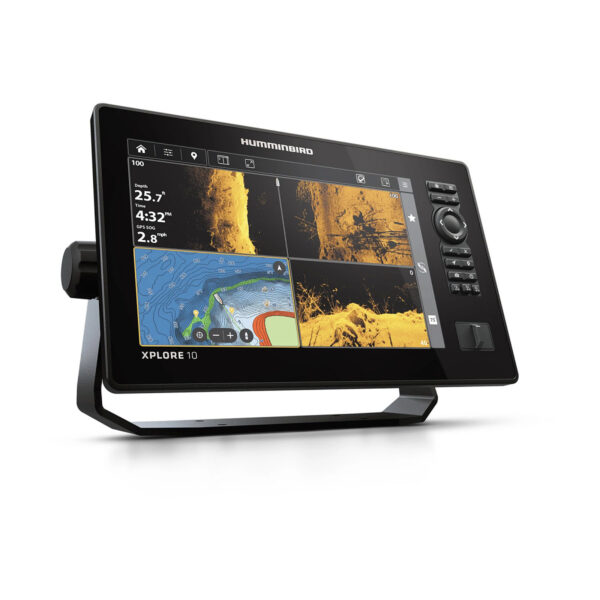 HB_XPLORE_10_alt3.jpg Humminbird XPLORE 10 CMSI+ Fish Finder with Transducer